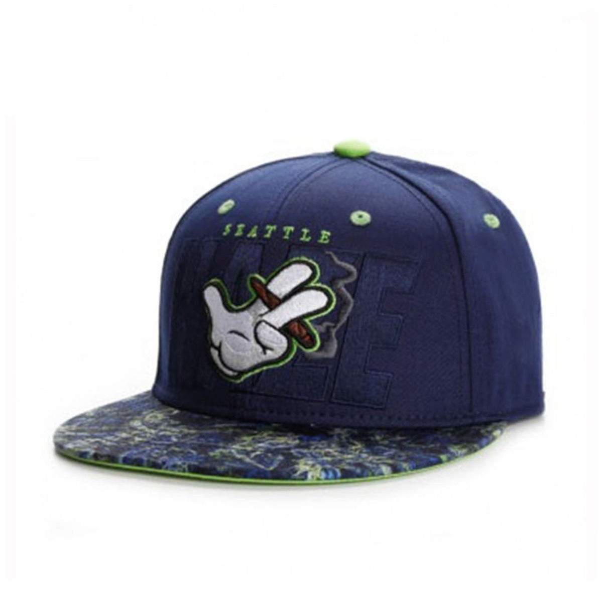 American style hip-hop flat-brimmed Snapback adjustable hat