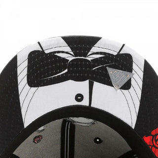 La Familia breathable flat brim snapback cap