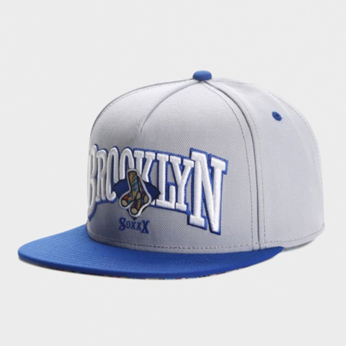 Retro Hip-Hop Flat Brim Snapback Street Style Cap
