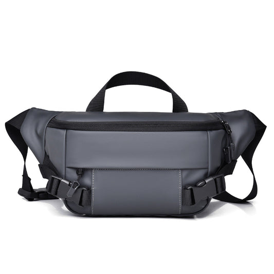 Mens Crossbody Multifunctional Waterproof Chest Shoulder Bag