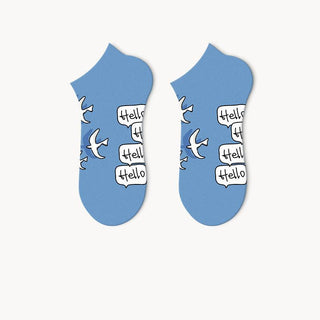 Versatile low-top boat socks for men