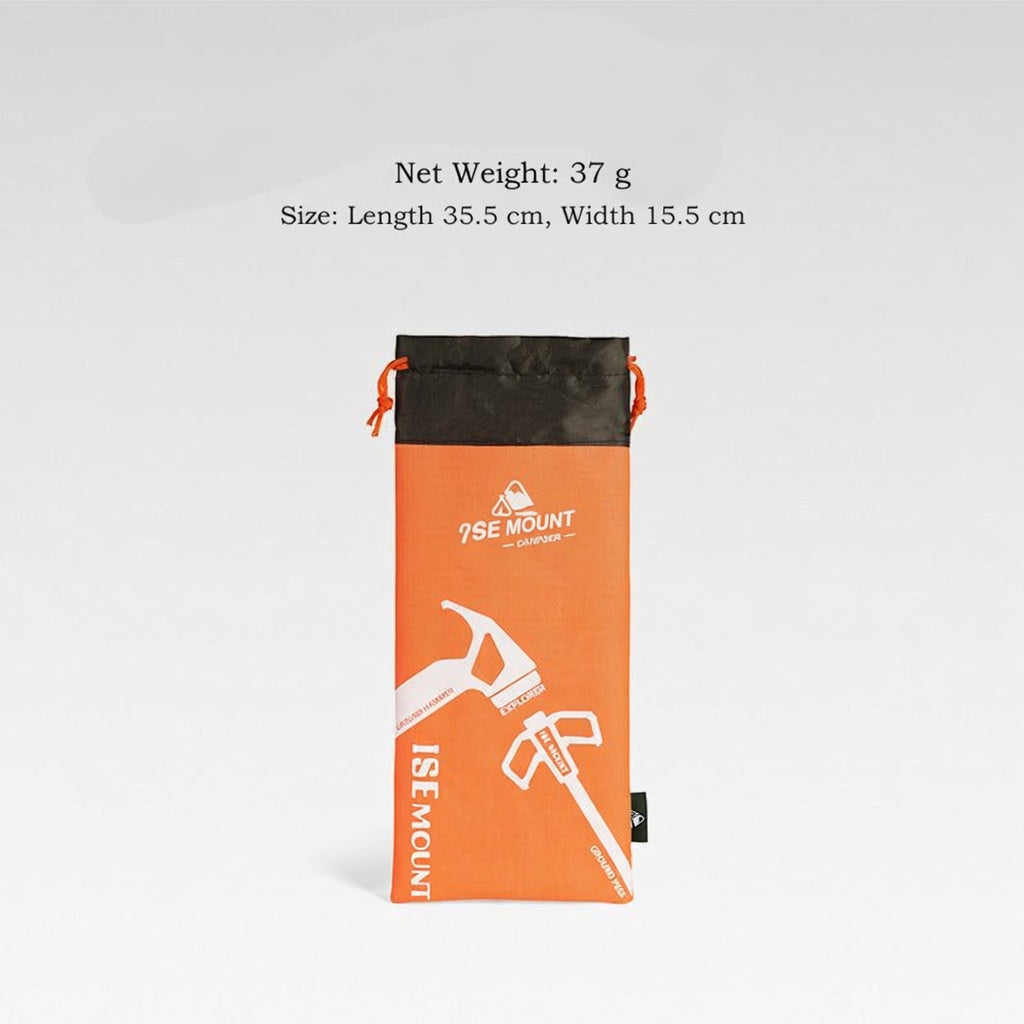 ISE MOUNT Camping Hammer Stake Storage Bag Oxford Cloth Pouch