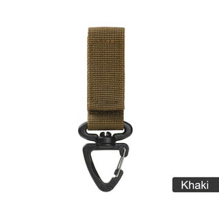 Tactical 360-Degree Rotating Triangle Backpack Carabiner Keychain Survival Tool