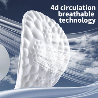 Comfortable Soft Breathable Shock Absorption Insoles