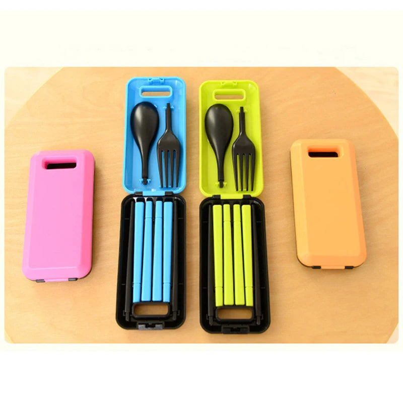 3 In 1 Portable Tableware Set