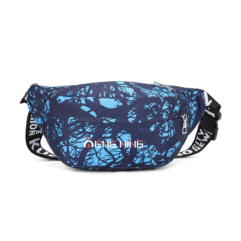 Trendy Camouflage Men’s Chest Messenger Bag Leisure Travel Crossbody