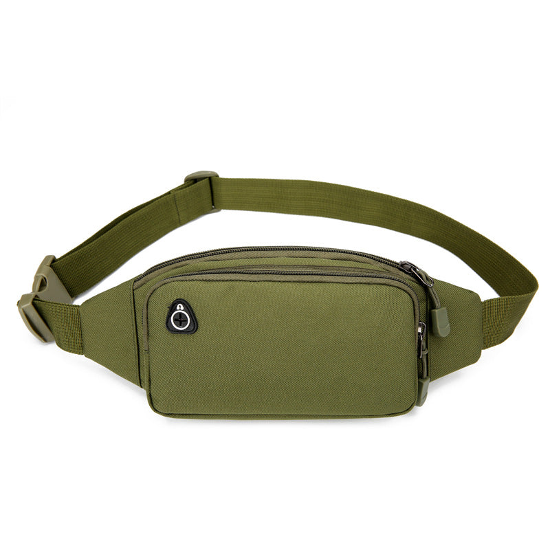 Durable Oxford Cloth Outdoor Waterproof Waist and Crossbody Bag