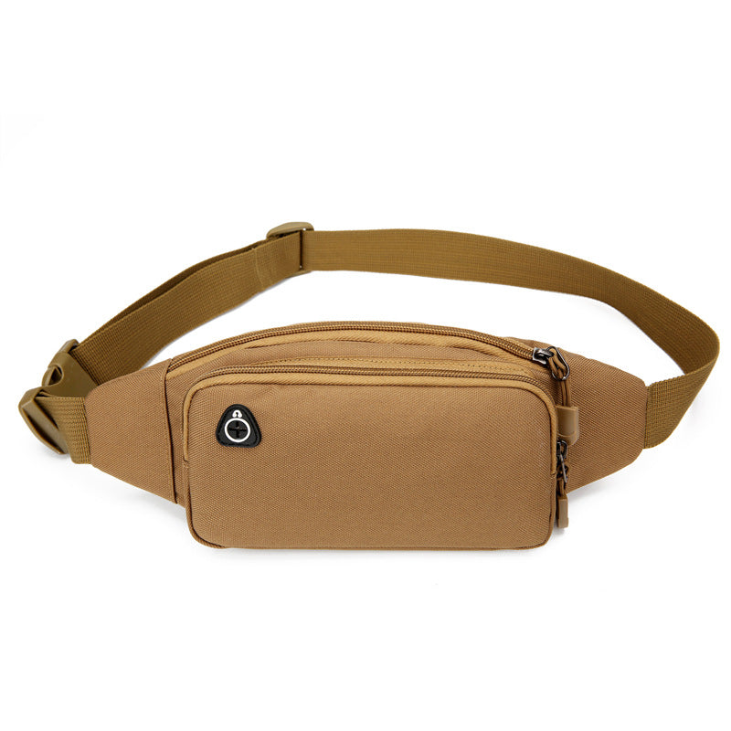 Durable Oxford Cloth Outdoor Waterproof Waist and Crossbody Bag