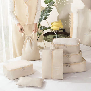7pcs set Luggage Travel Storage Bag