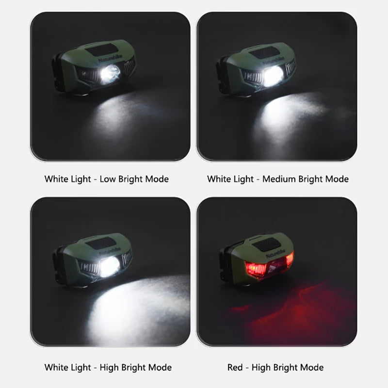 Naturehike Outdoor Headlamp Waterproof IP66