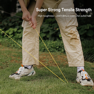 Luminous Camping Guyline Tent Rope Set with Clips