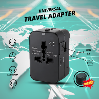 18W-100W Universal Travel Adapter