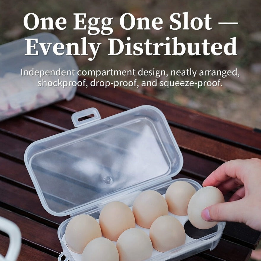 Shockproof Transparent Storage Box For Cosmetic Sponges Eggs Portable Organizer