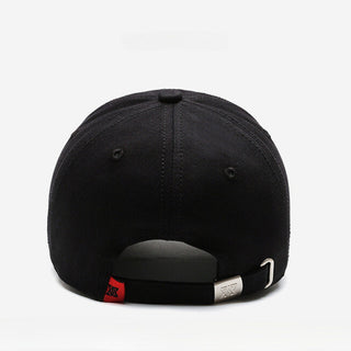 Embroidered design all season light baseball cap.