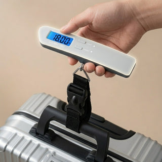 Mini Portable Luggage Scale with Backlit Display Webbing Buckle