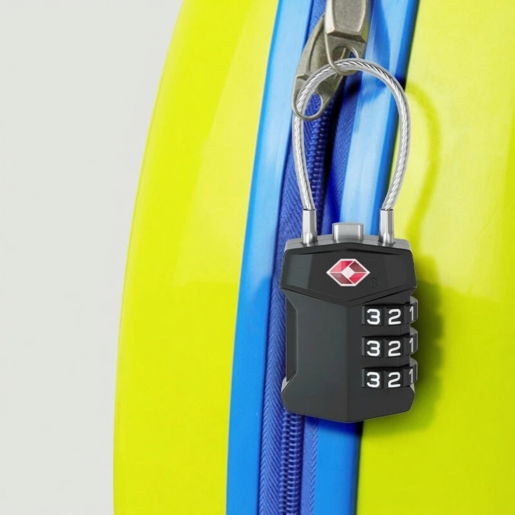 লাগেজ এবং ব্যাগের জন্য TSA সার্টিফাইড কাস্টম কম্বিনেশন লক 