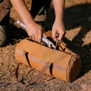ISE MOUNT Camping Tent Stake Organizer Bag Handheld Tool Pack