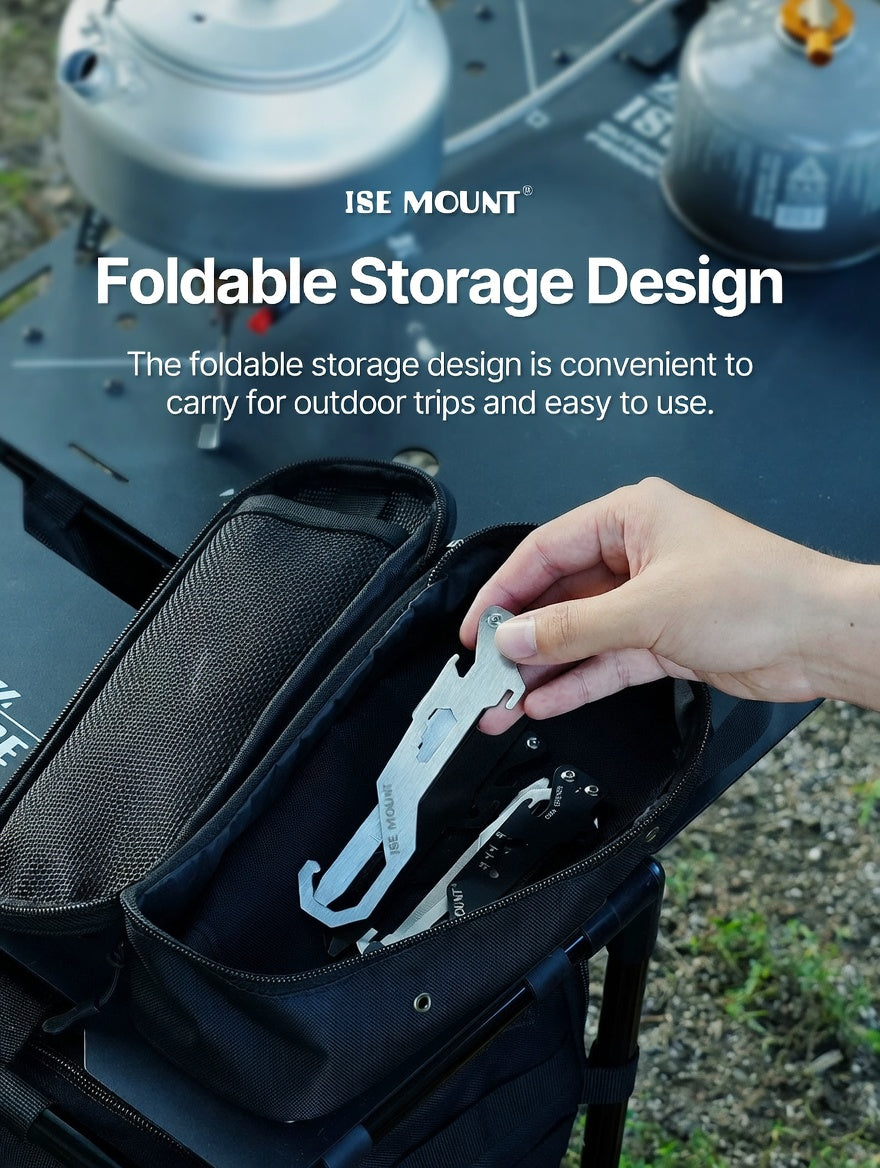 ISE MOUNT Mosquito Coil Holder Stake Bottle Opener Ruler Tool