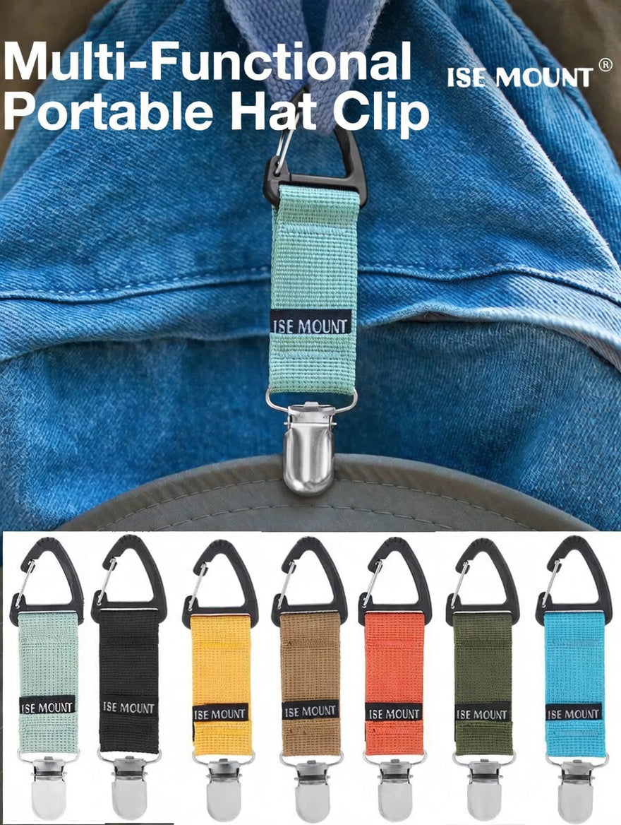 ISE MOUNT Outdoor Travel Clip For Hats Gloves Towels Buckle