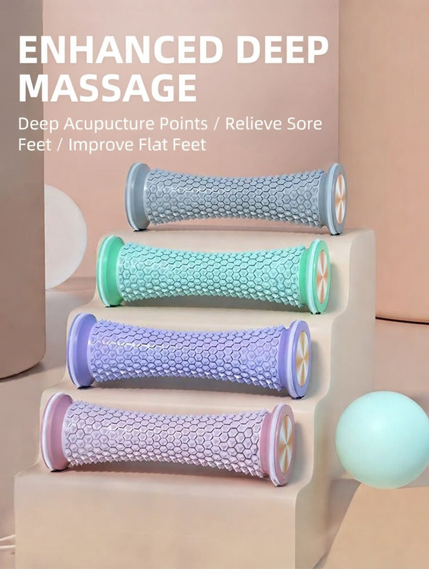Ergonomic Foot Massage Roller for Plantar Fasciitis Arch Muscle Relief