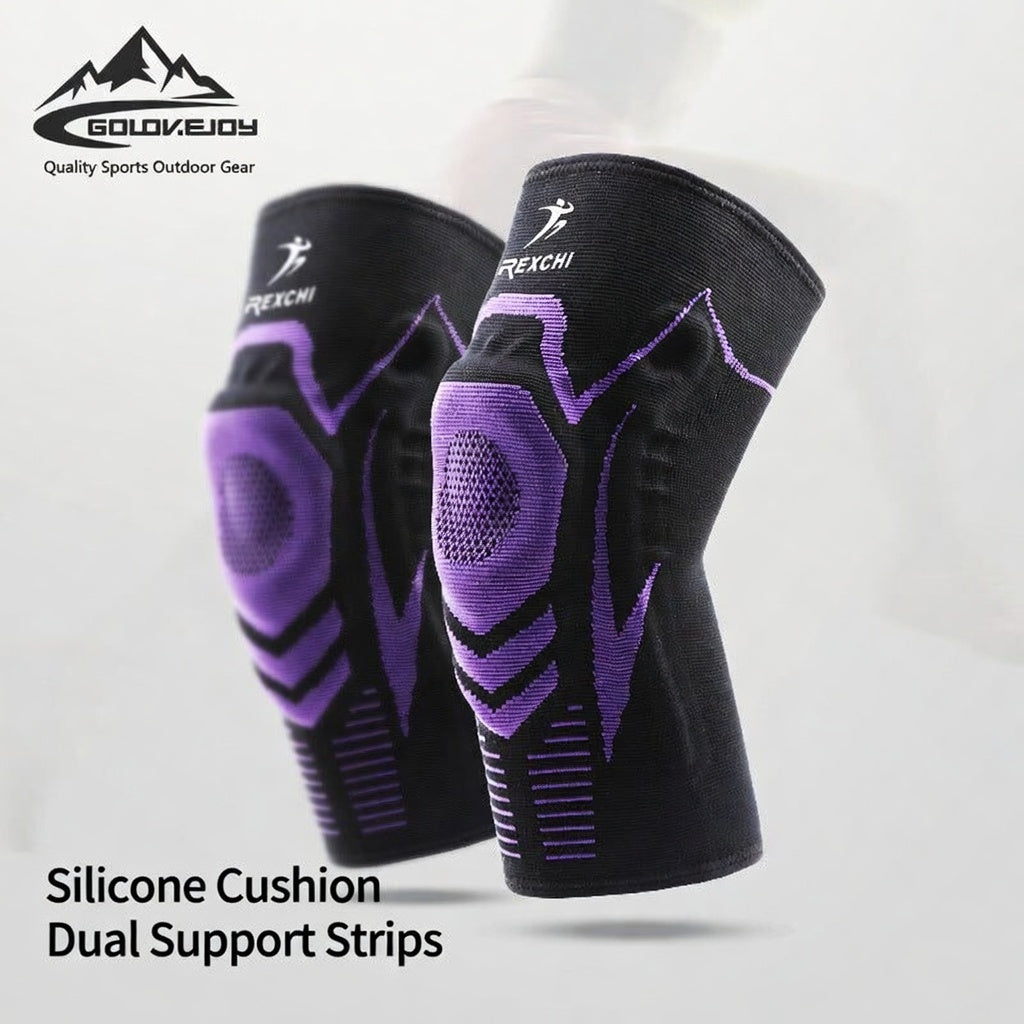 REXCHI Elastic Compression Leg Sleeves for Basketball Running and Cycling