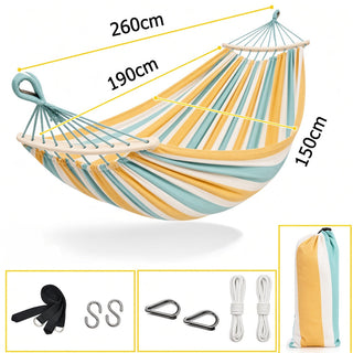 Thickened Striped Camping Hammock