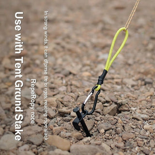 Universal Tent Elastic Strap Cord With Aluminum Alloy Hook ISE