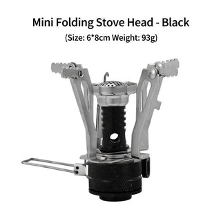 Compact Portable Mini Outdoor Camping Gas Stove with Electronic Ignition
