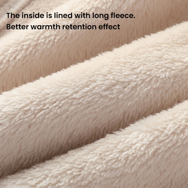 শরৎ এবং শীতের উষ্ণ মখমলের ঘন কান এবং ঘাড়ের টুপি