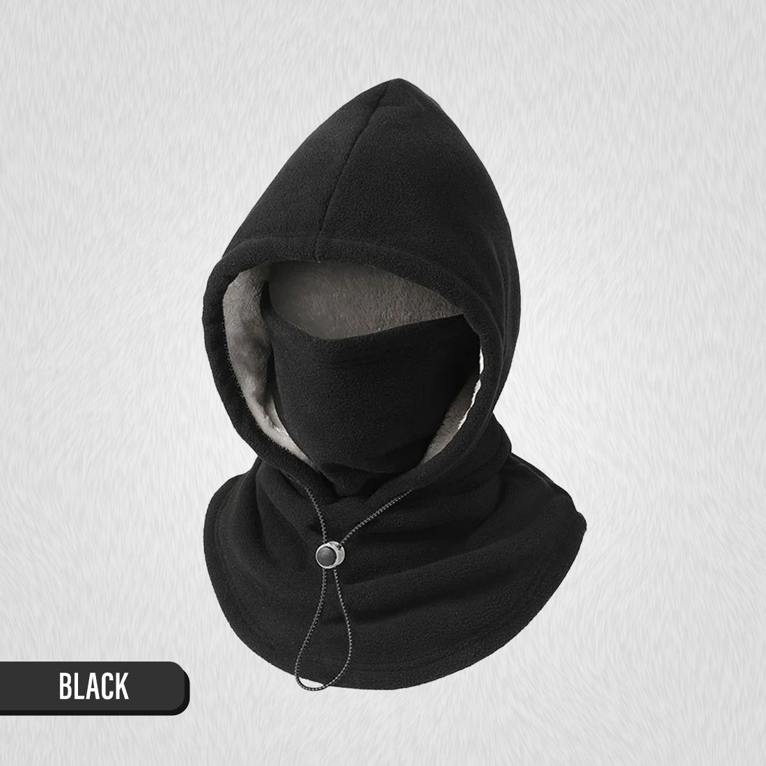 শরৎ এবং শীতের উষ্ণ মখমলের ঘন কান এবং ঘাড়ের টুপি