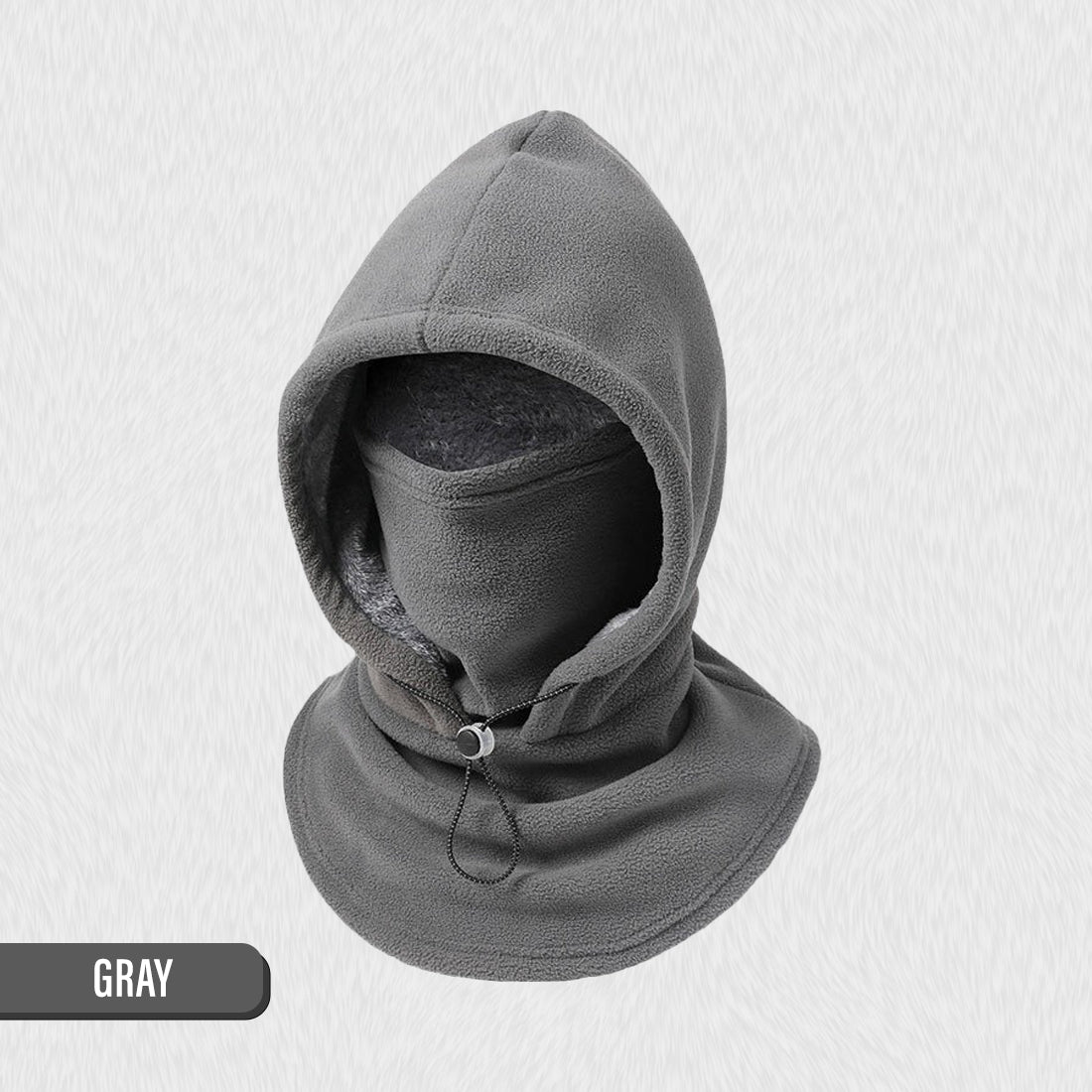 শরৎ এবং শীতের উষ্ণ মখমলের ঘন কান এবং ঘাড়ের টুপি