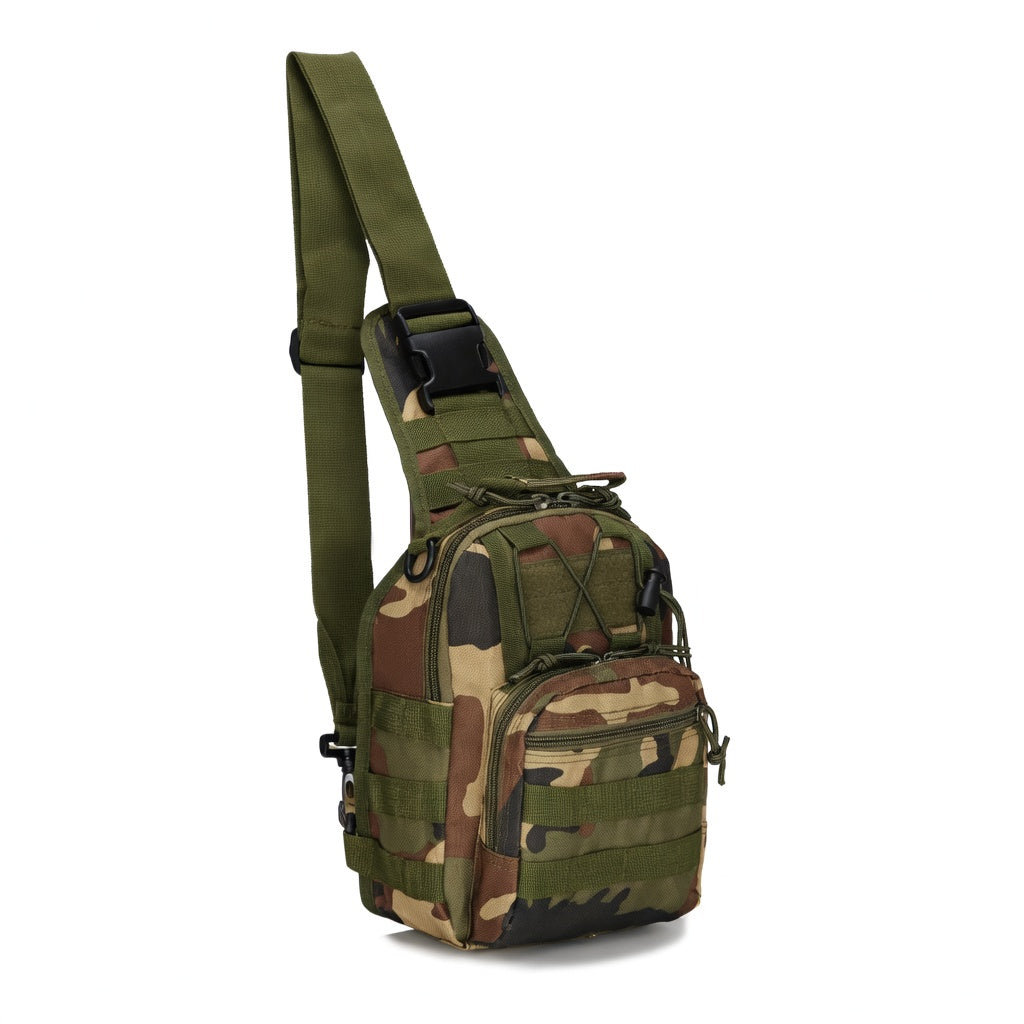 Military Tactical Shoulder Bag Outdoor Sport Hiking Camping Sling Backpack