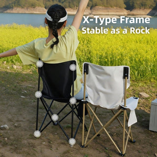 Portable Folding Camping Chair for Outdoor Picnic Dining