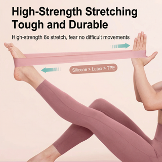 Non-Slip Silicone Hip Resistance Band for Targeted Glute Strength Training
