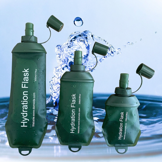 Collapsible TPU Soft Flask BPA Free Running Water Bottle