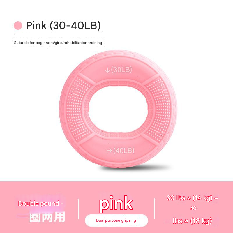 Hand strength rehabilitation Silicone finger grip ring