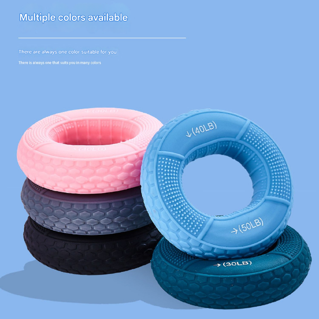 Hand strength rehabilitation Silicone finger grip ring