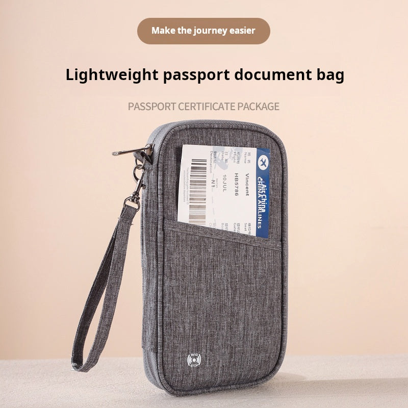 Multi-Functional Travel Document Organizer Bag