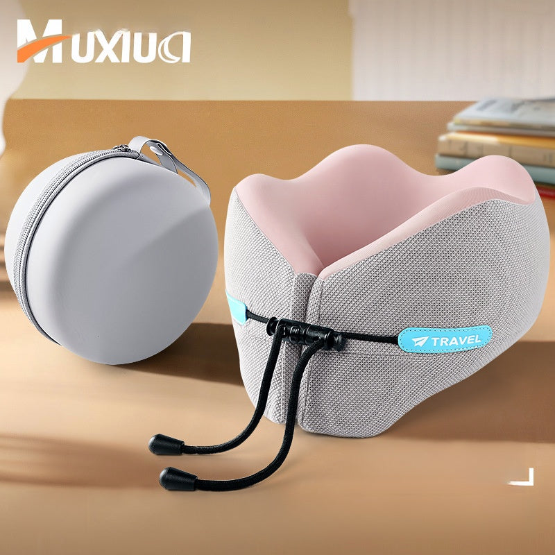 U-shaped portable travel neck pillow