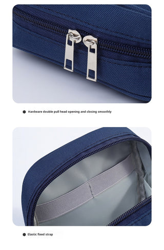 Large capacity  shockproof power charger, data cable storage bag