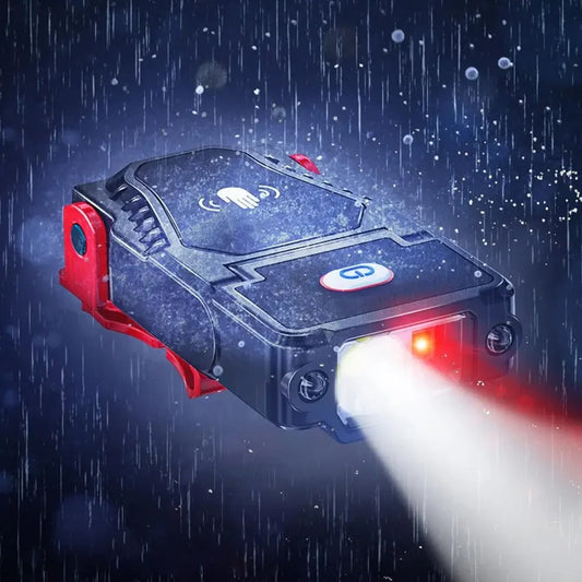 Smile Shark Sensor Cap Clip, Strong Head-Mounted, Ultra-light Portable Clip Light