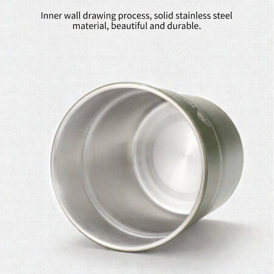 ISE MOUNT 304 Stainless Steel Camping Cup Swallow Design Edition