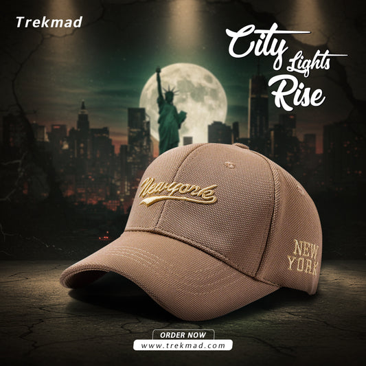 New Embroidered New York Outdoor Cap