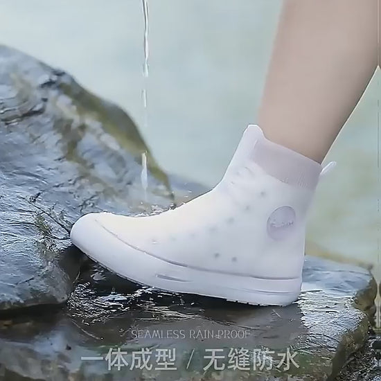 Rainman C3-TPE Non-Slip Silicone Shoe Covers Mid-Tube