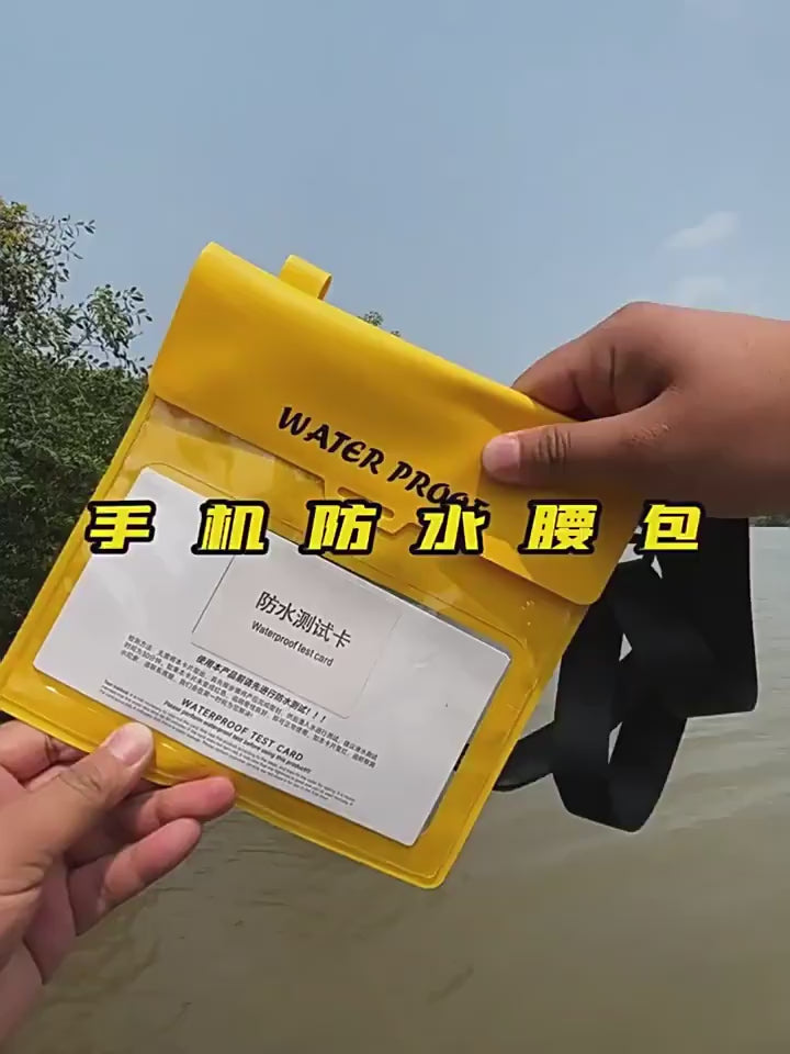 IX8 Waterproof Phone Bag with Touchscreen for Swimming and Rafting