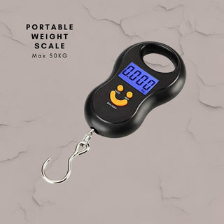 50kg Portable Handy Pocket Smile Mini Electronic Digital LCD Weight Scale