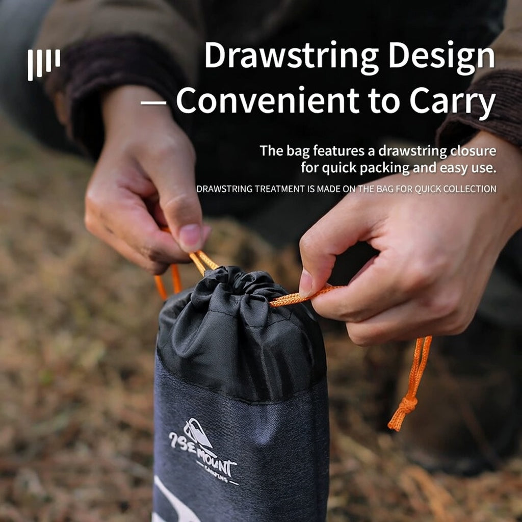 ISE MOUNT Camping Hammer Stake Storage Bag Oxford Cloth Pouch