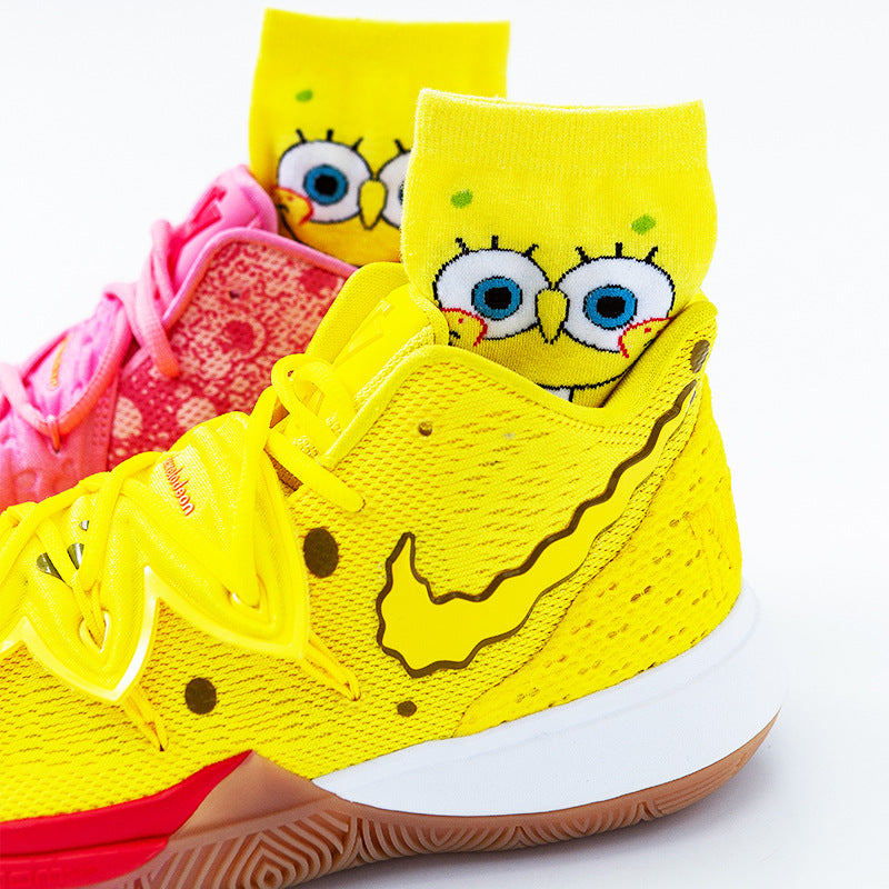 Spongebob Character Summer Printed Socks