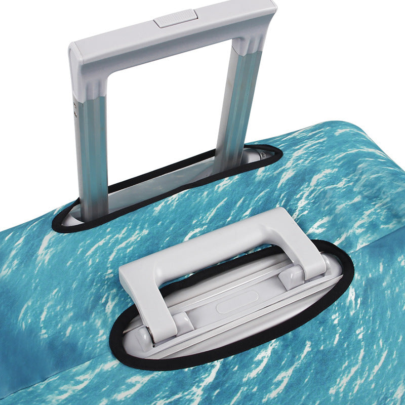 High Quality Printed Summer Travel Trolley Protective Cover for Luggage