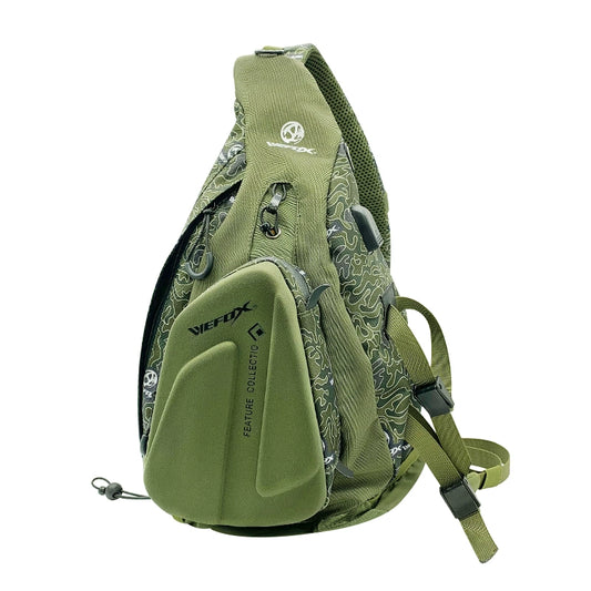 স্লিং ব্যাগ, ভ্রমণের জন্য ইউনিসেক্স ক্রসবডি ব্যাগ, সামঞ্জস্যযোগ্য কাঁধের স্ট্র্যাপ সহ